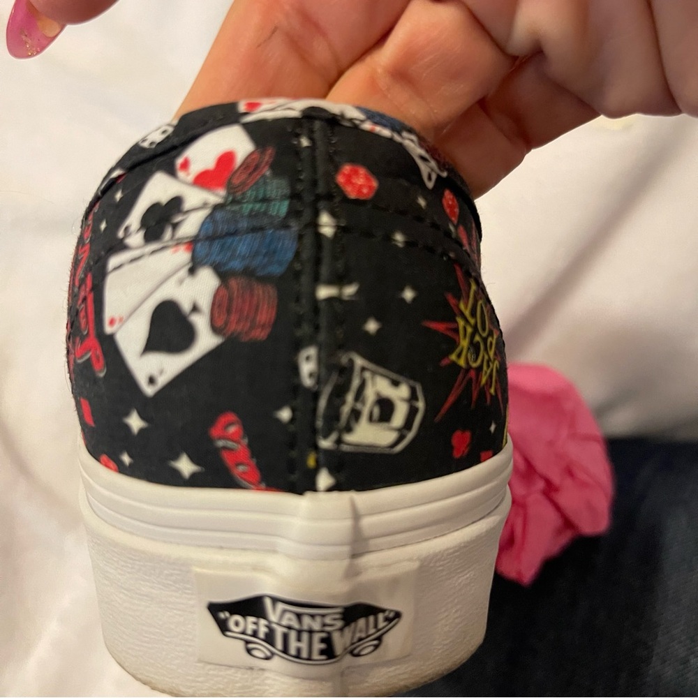 Limited Edition Las Vegas Vans Size 8.5 Women’s Size 7 Men’s Sneaker Shoes - Picture 11 of 13